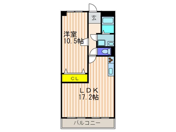 パークヒルズの物件間取画像